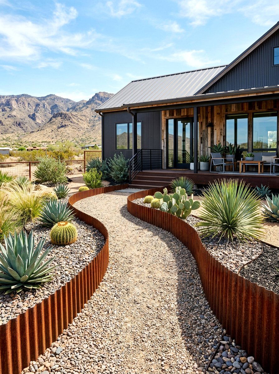30 Front Yard Edging Ideas for Clean, Sharp Curb Appeal