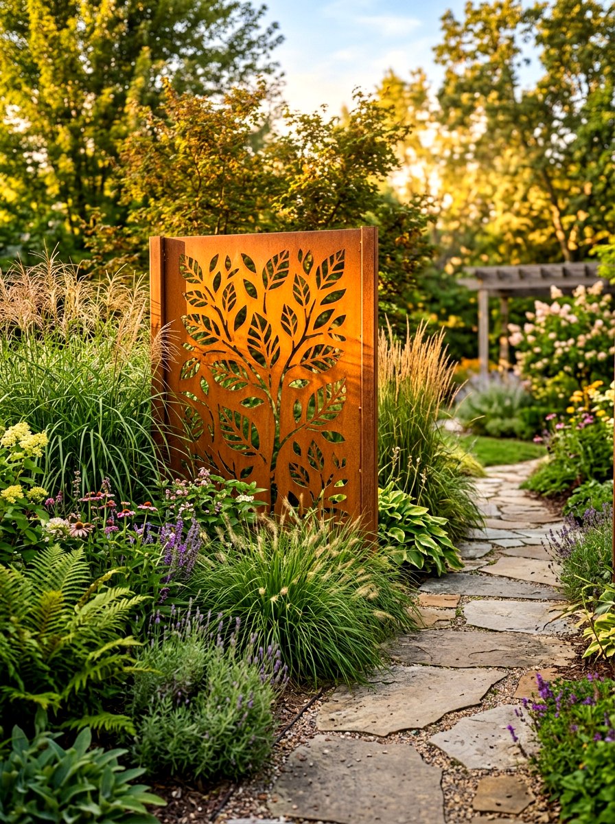 30 Laser Cut Privacy Panel Ideas For Stylish, Secluded Outdoor