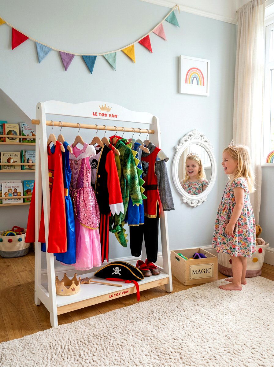 Costume Dress Up Rack - 30 organizing kids toys ideas