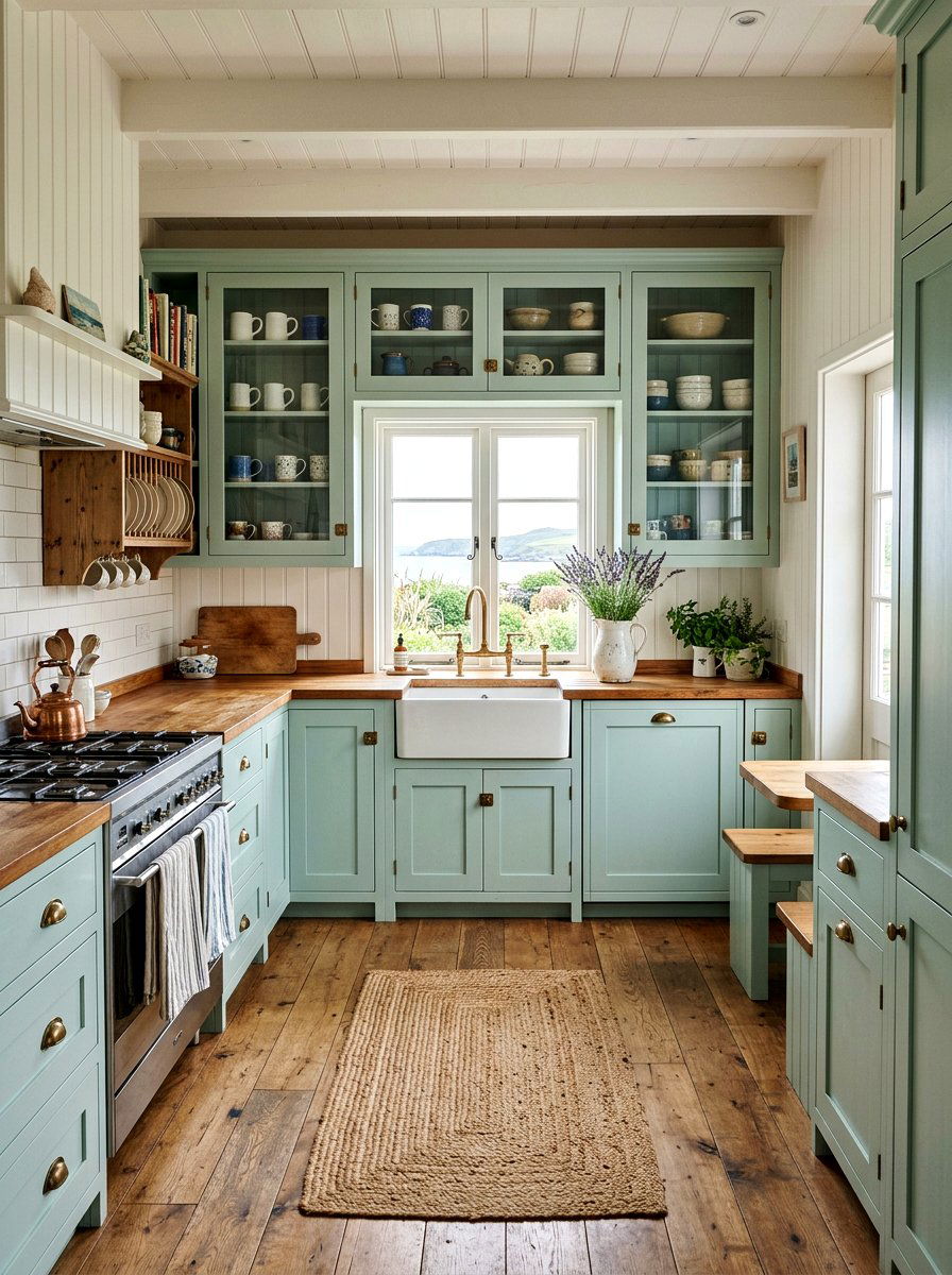 Cottage Coastal Kitchen - 30 coastal grandmother kitchen ideas