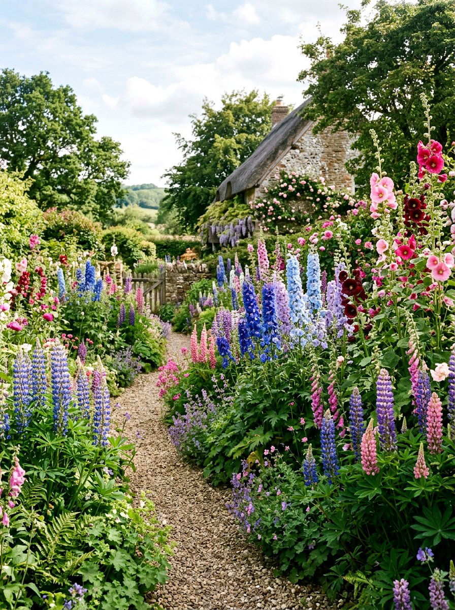 Cottage Garden - 30 bee friendly garden ideas