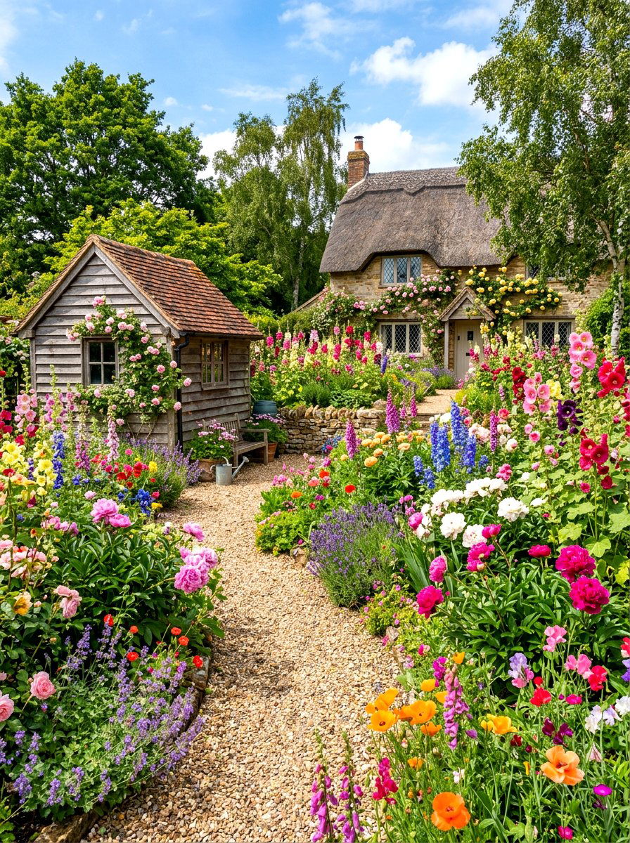 Cottage Garden - 30 French country garden ideas