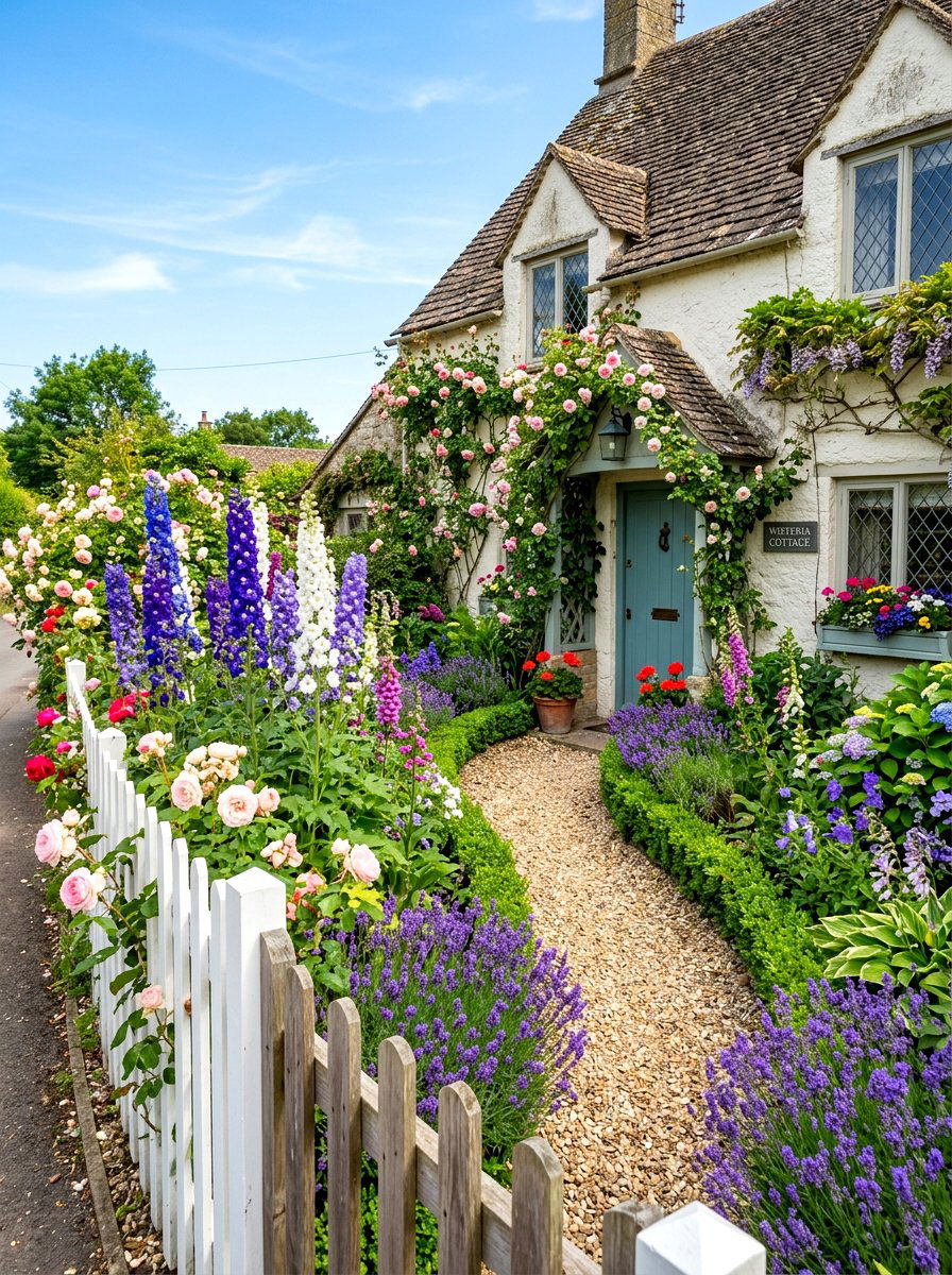 Cottage Garden - 30 front yard garden ideas