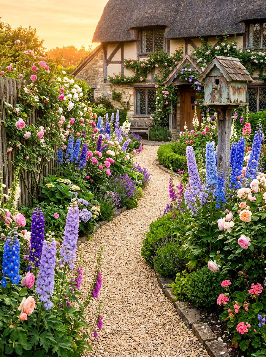 Cottage Garden - 30 garden decor ideas