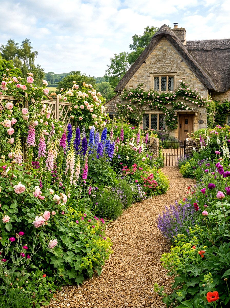 Cottage Garden For Bouquets - 30 backyard cutting garden ideas