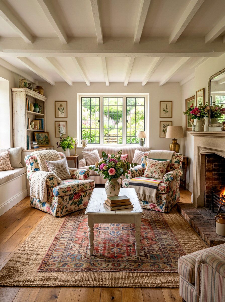 Cottage Living Room - 30 viral living room decor ideas