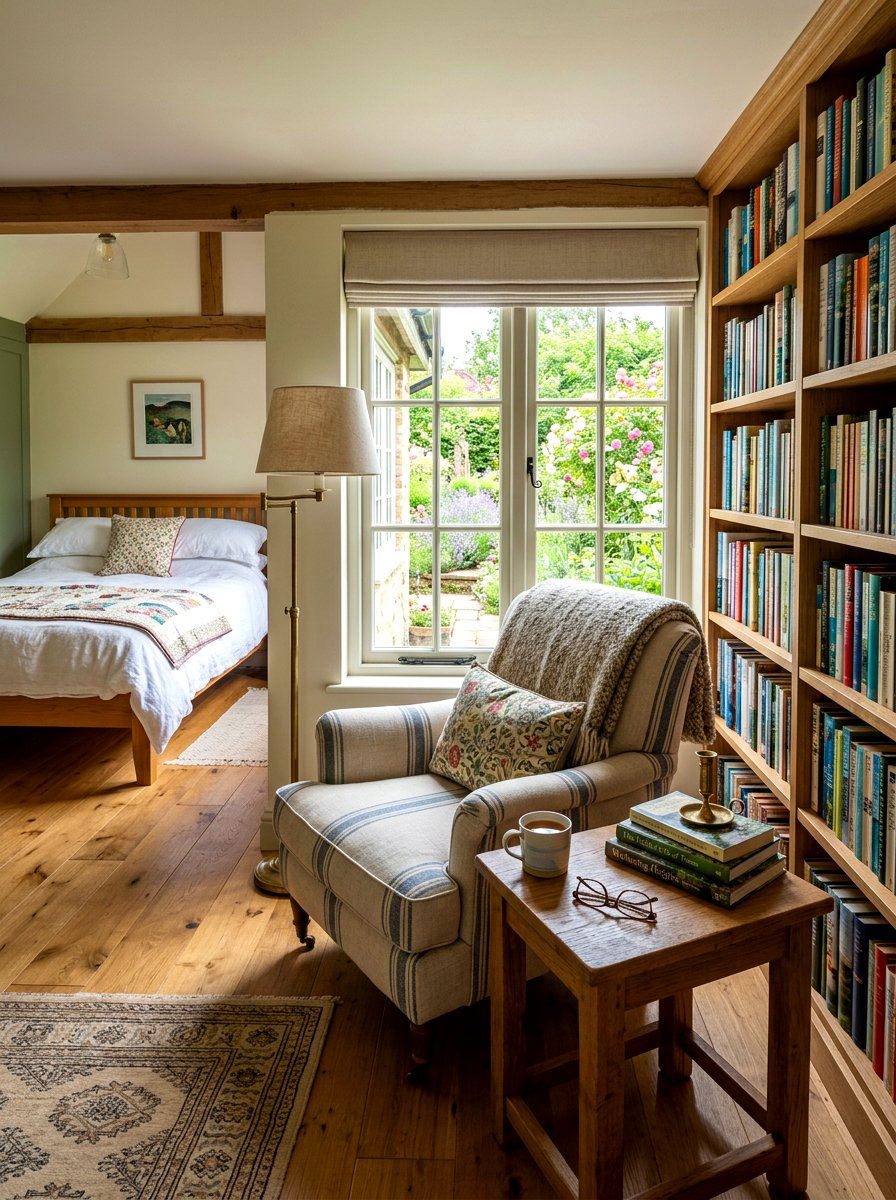 Cottage Reading Nook Bedroom - 30 cottage vintage bedroom ideas