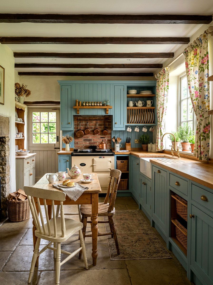 Cottage Style Kitchen - 30 rustic kitchen ideas