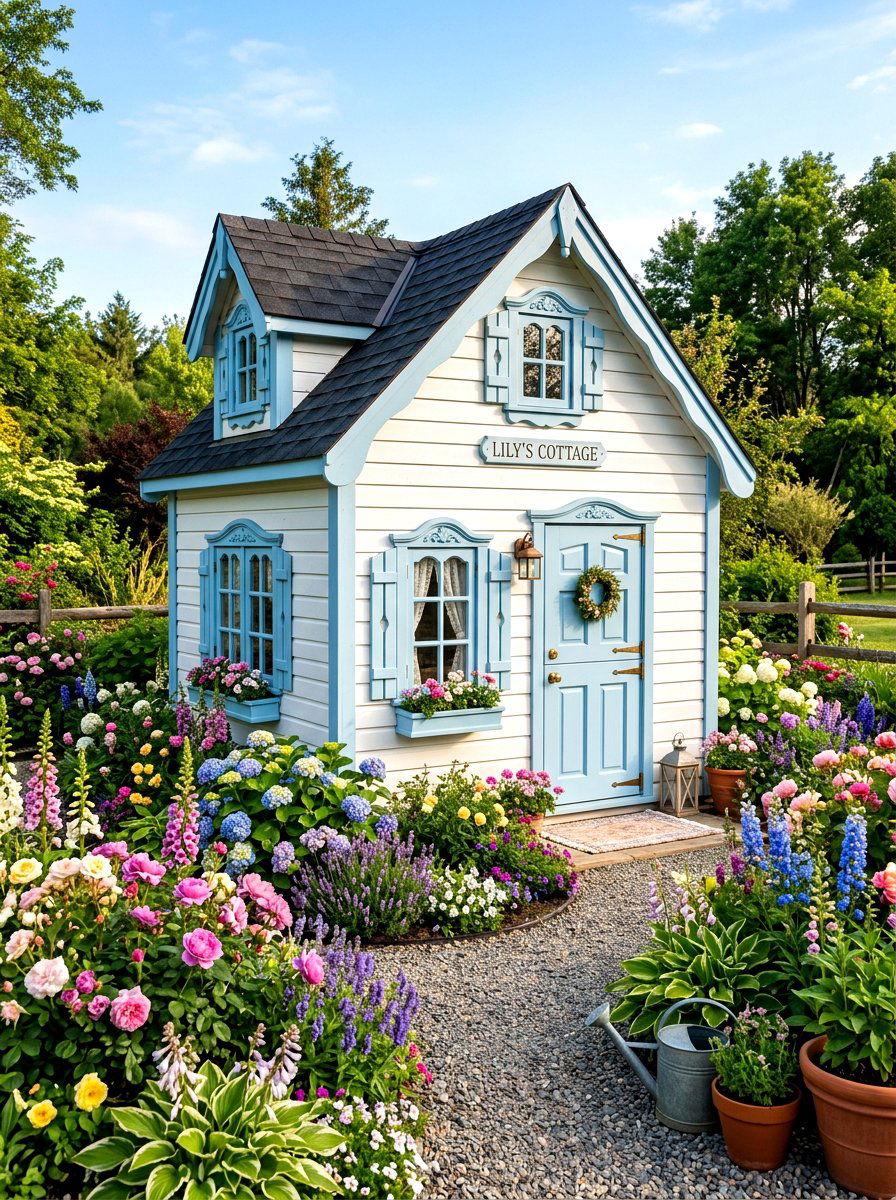 Cottage Style Window Trim - 30 shed window trim ideas