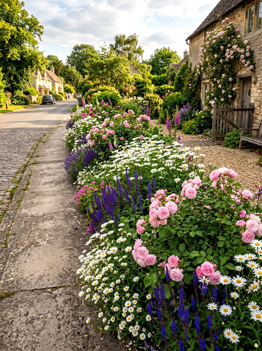 30 Curb Strip Planting Ideas: Add Color With Smart Border Layouts