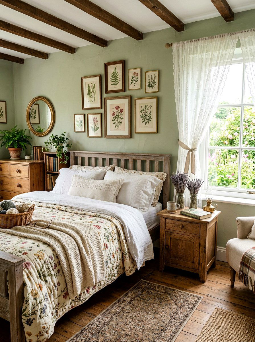 Cottagecore Aesthetic Bedroom - 30 girl teen room vintage ideas