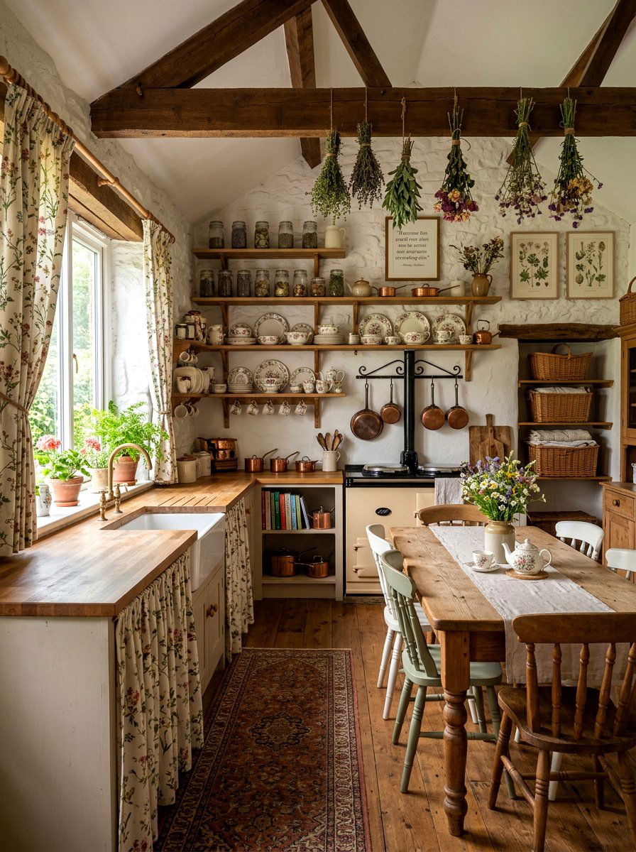 Cottagecore Boho Kitchen - 30 boho kitchen ideas