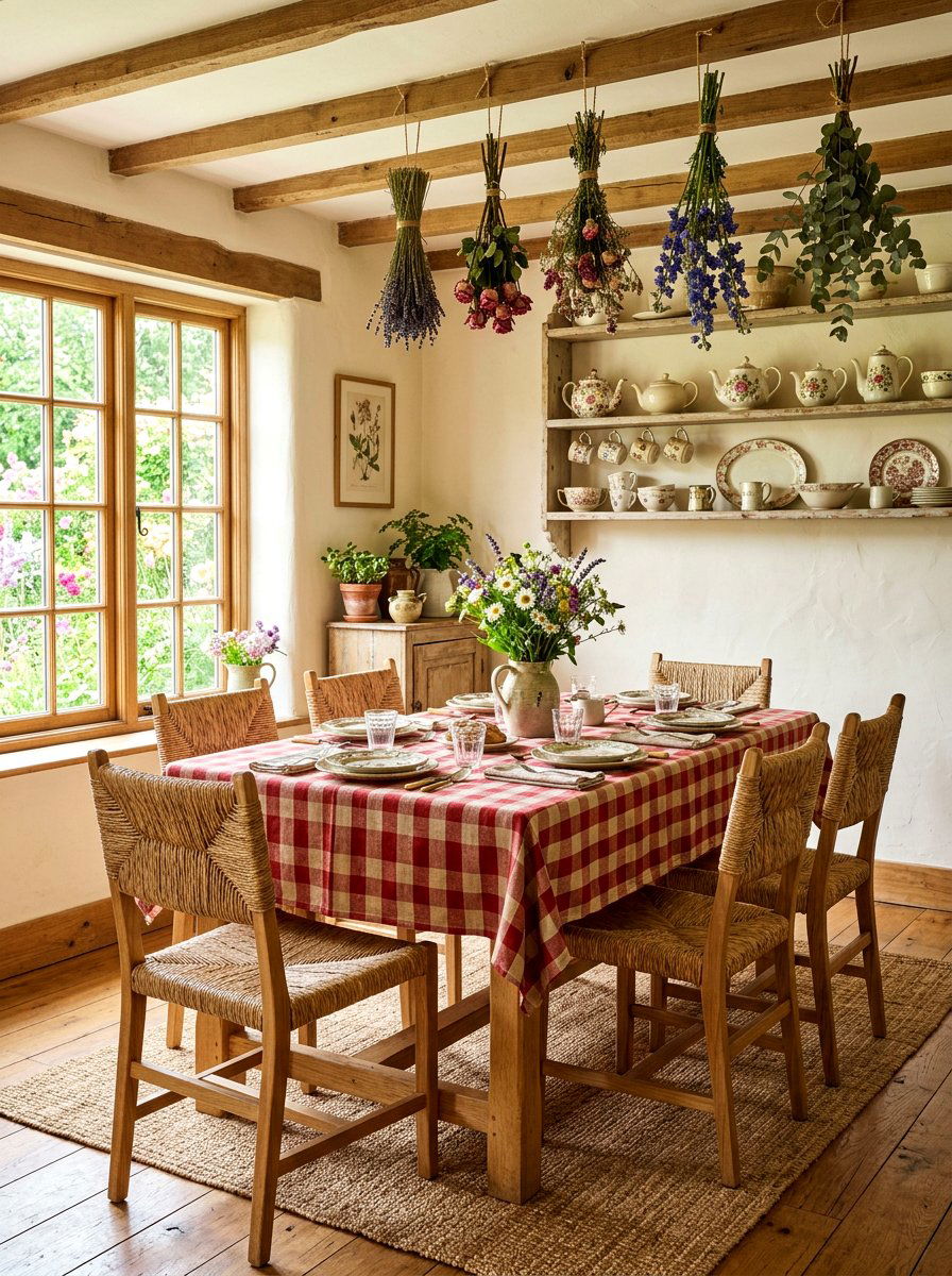Cottagecore Dining Room - 30 tea party dining room ideas