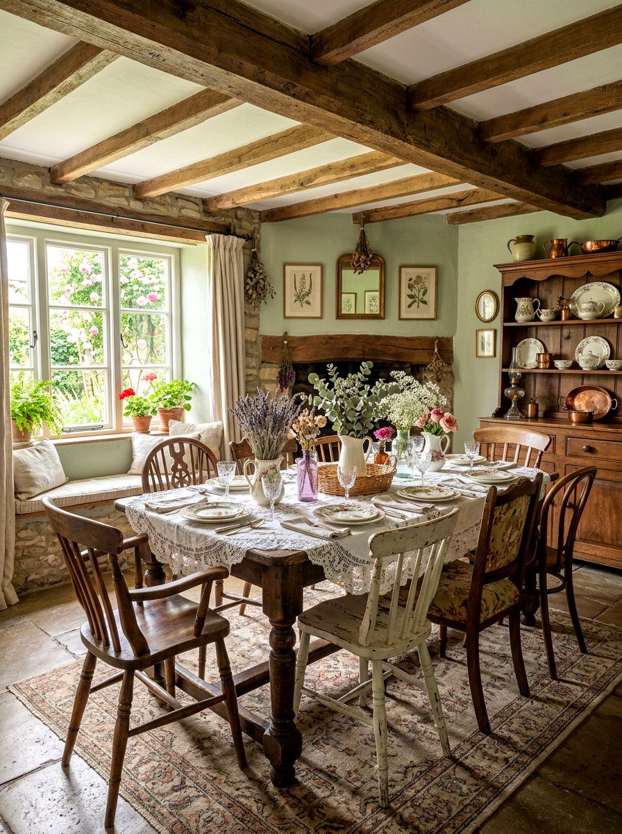 Cottagecore Dining Room - 30 dining room ideas
