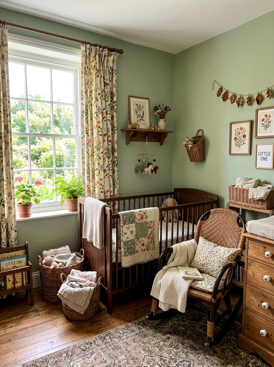 Cottagecore Nursery Style - 30 Pinterest nursery ideas