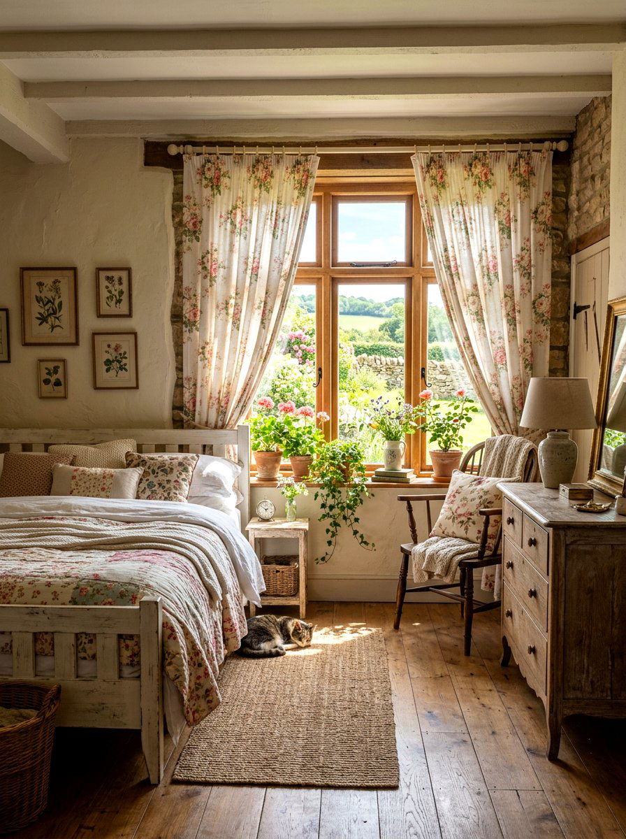 30 Rose Print Bedroom Ideas for Romantic, Timeless Style