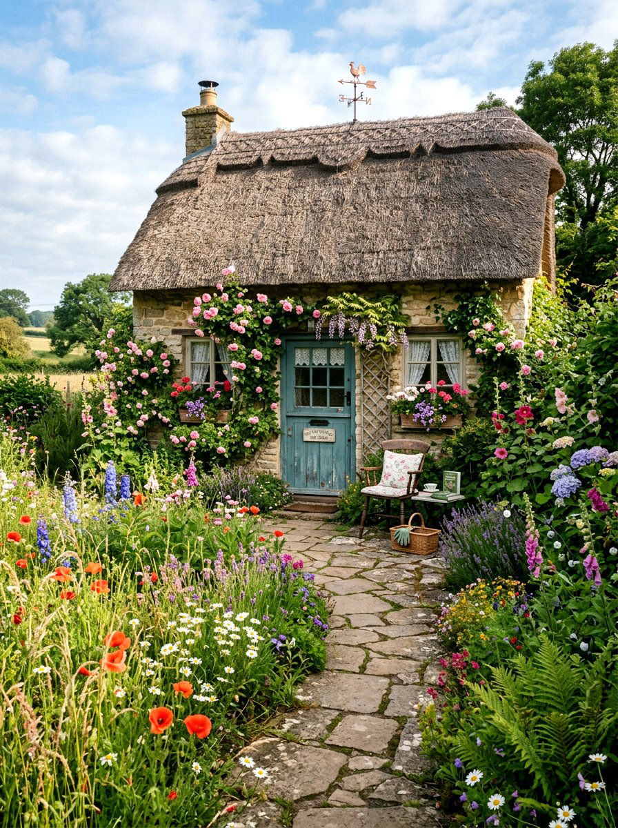 Cottagecore She Shed - 30 she shed backyard aesthetic ideas