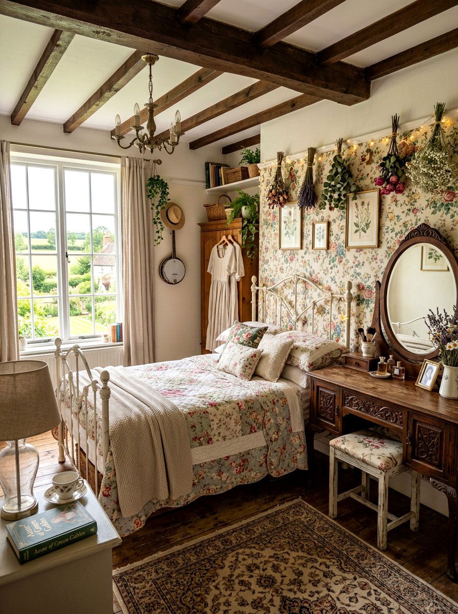 Cottagecore Teen Room - 30 cool teen room ideas aesthetic
