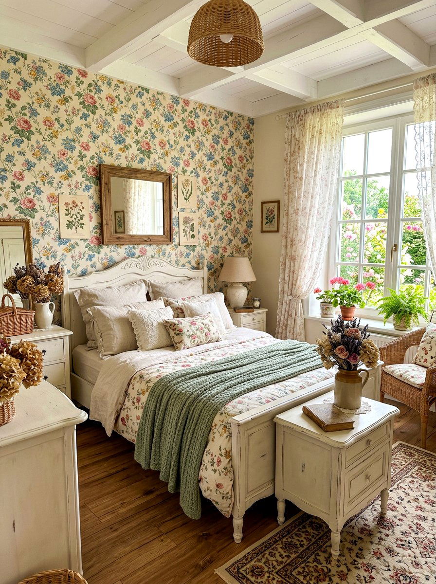 Cottagecore bedroom decor - 30 fairytale bedroom aesthetic ideas
