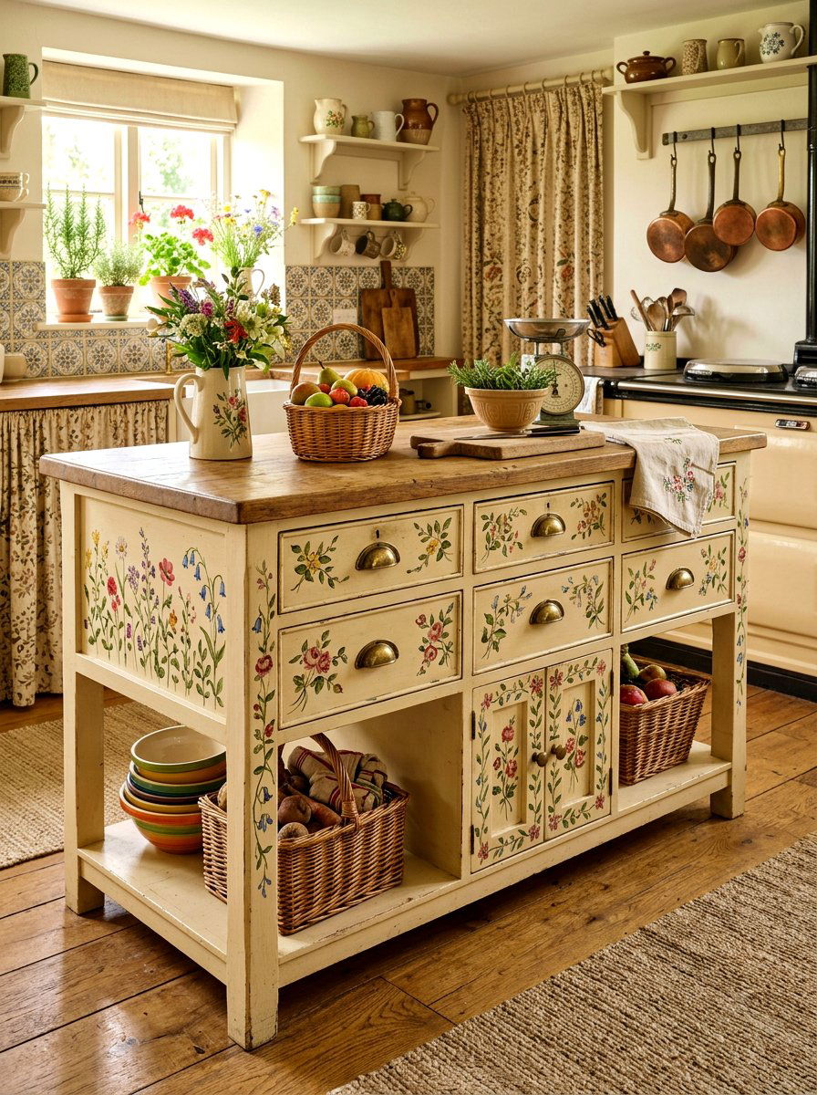 Cottagecore dresser island - 30 antique dresser kitchen island ideas