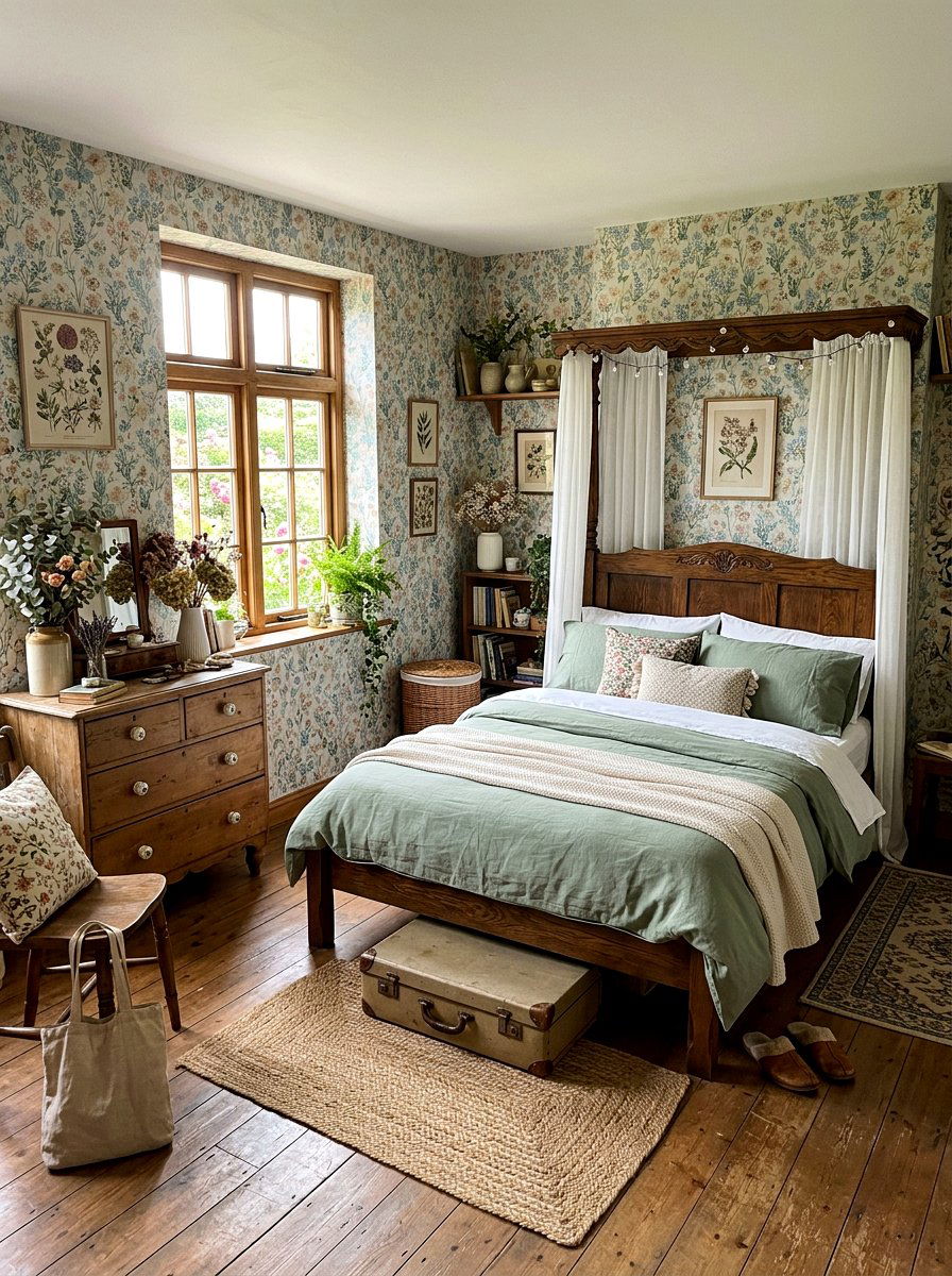 Cottagecore soft girl room - 30 soft girl room ideas