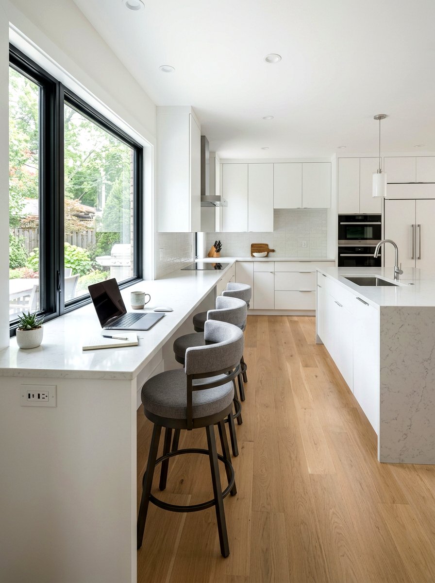 Counter Depth Breakfast Nook - 30 small space dining table ideas