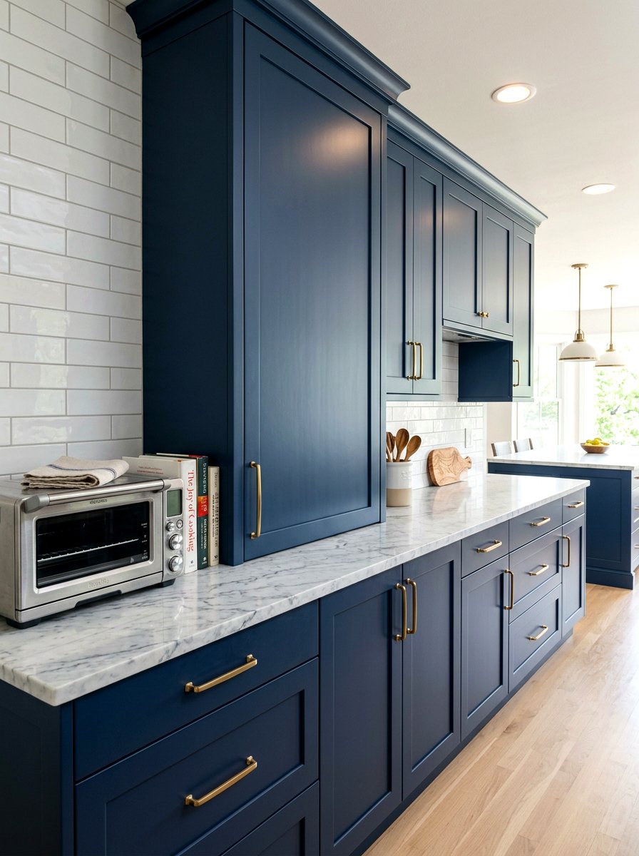Countertop Height Kitchen Cabinet - 30 hidden toaster garage ideas