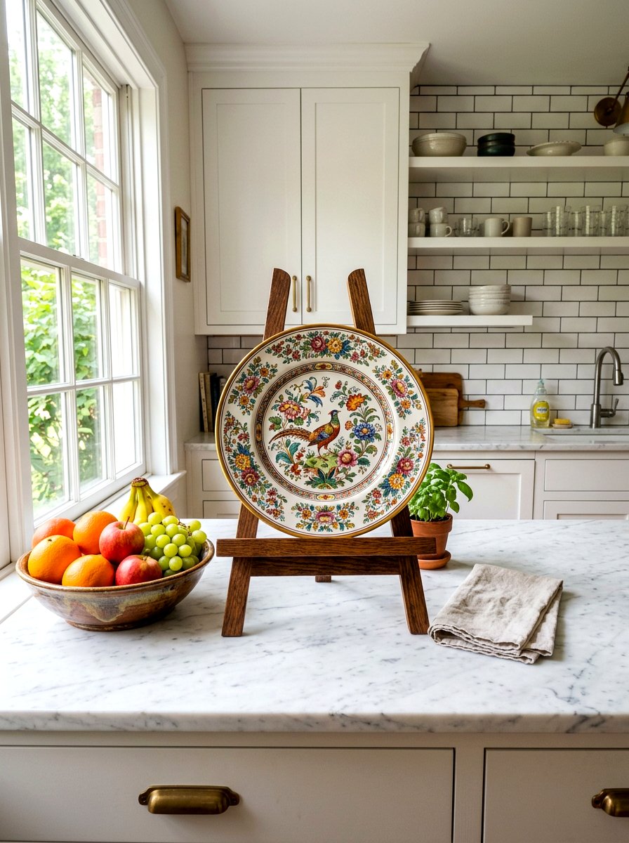 Countertop Plate Stand - 30 dish display ideas