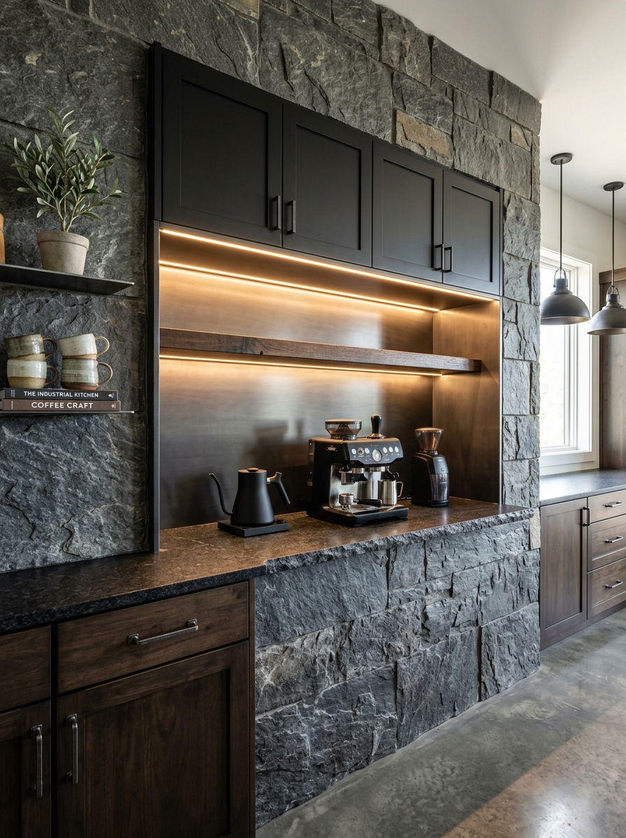 Countertop appliance nook - 30 hidden toaster garage ideas aesthetic