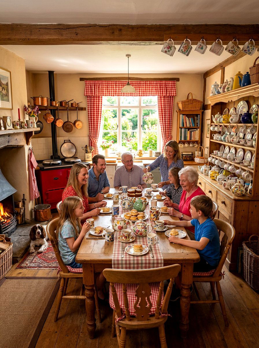 Country Kitchen Tea Room - 30 English tea room ideas