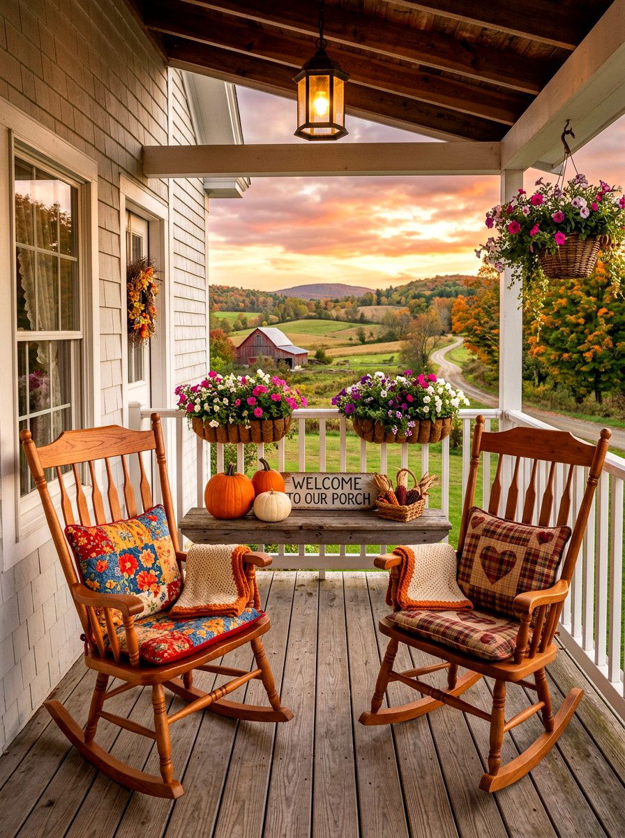 Country Rocking Chair Porch - 30 rocking chair porch styling ideas