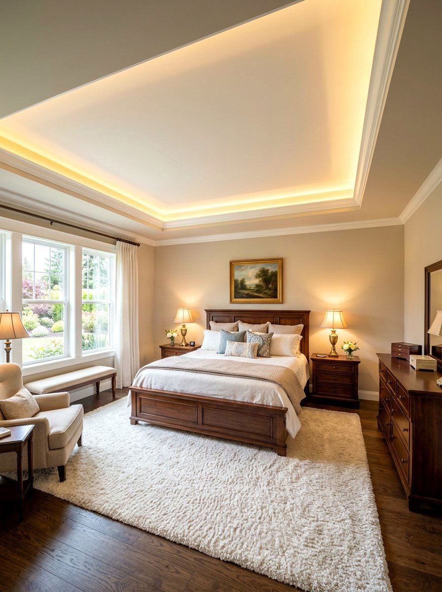 Cove Lighting In Bedroom Ceiling - 30 ambient lighting bedroom ideas