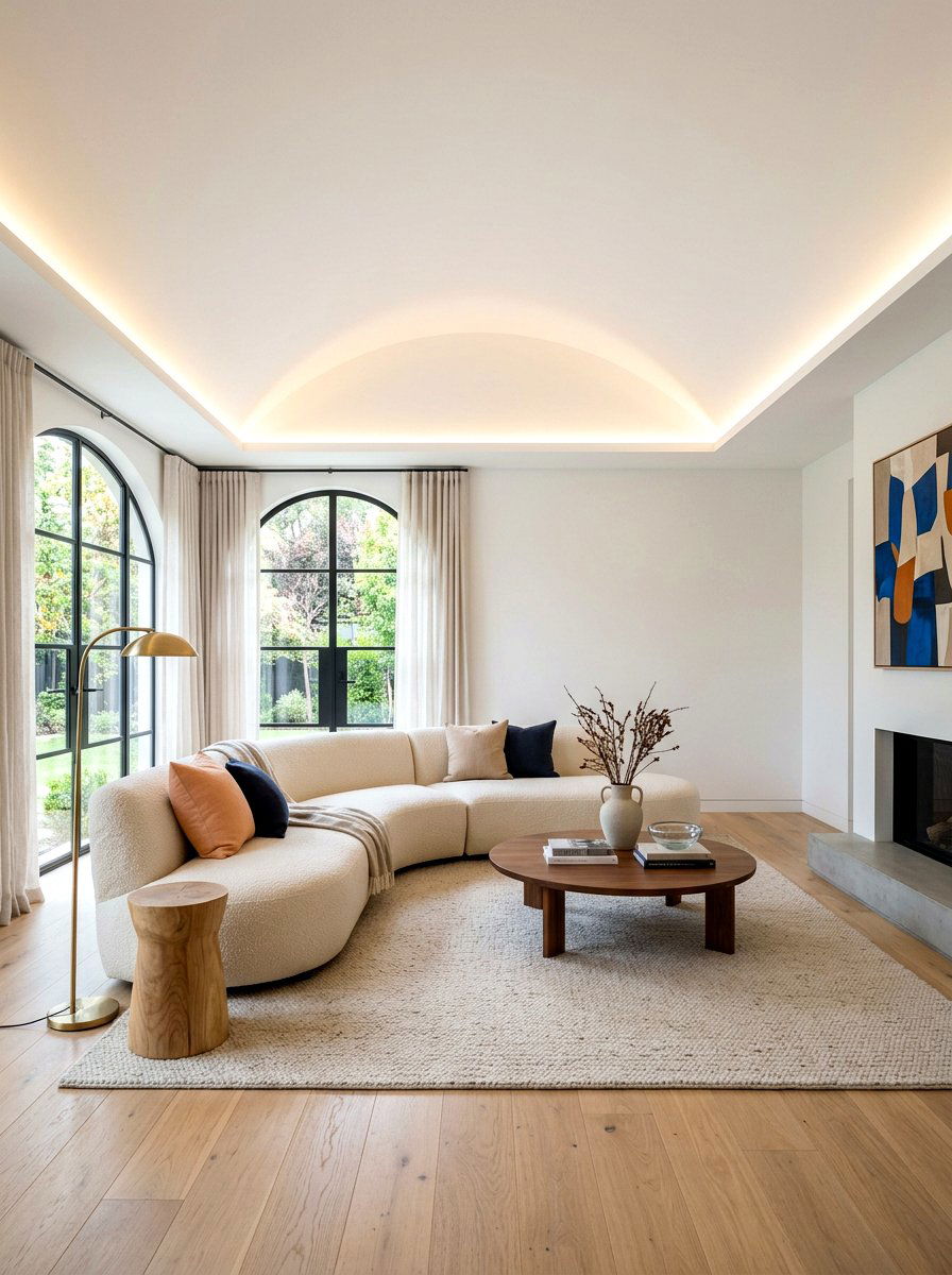 Cove vaulted ceiling - 30 vaulted ceiling ideas