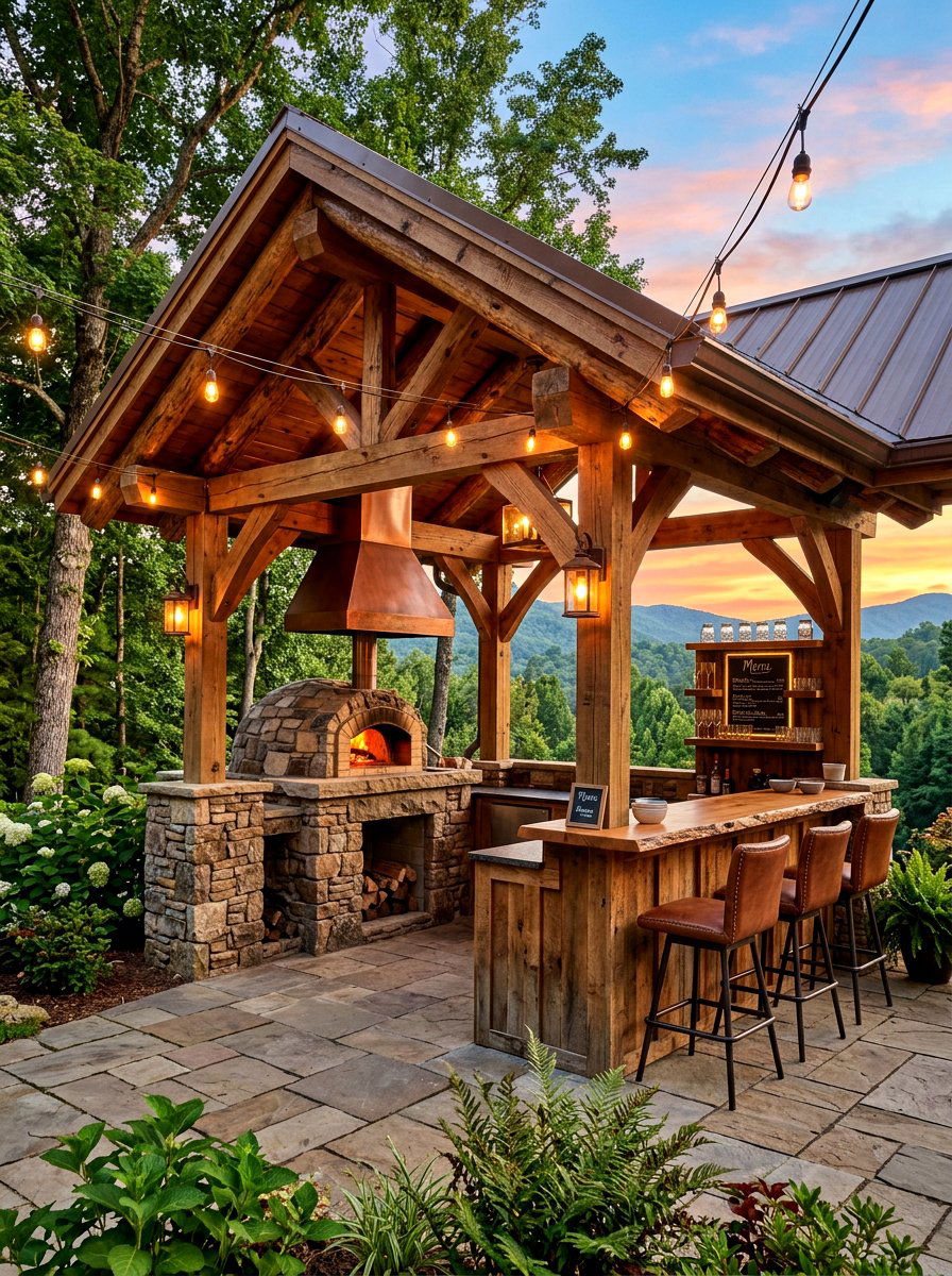 Covered Outdoor Pizza Oven - 30 outdoor pizza oven ideas