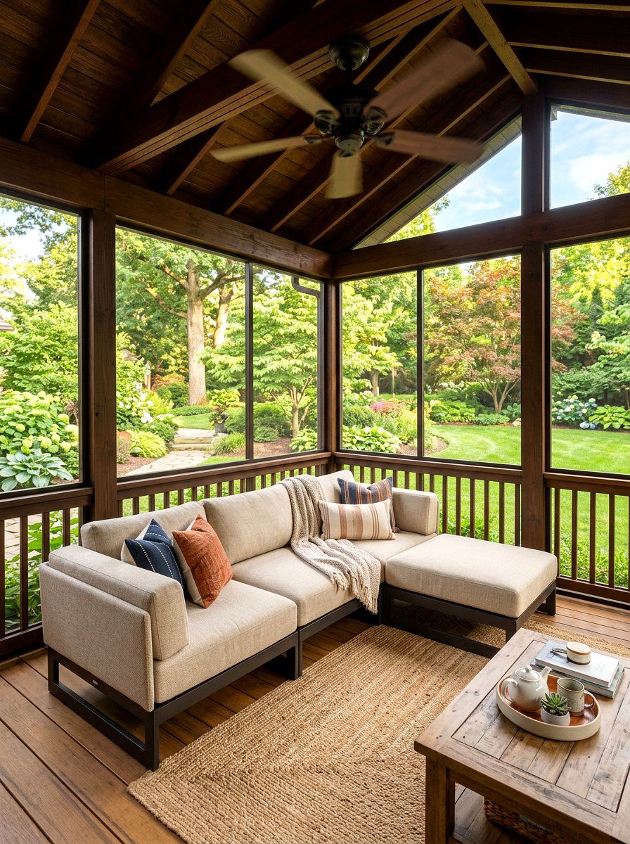 Covered Porch Modular Sofa - 30 modular outdoor seating ideas