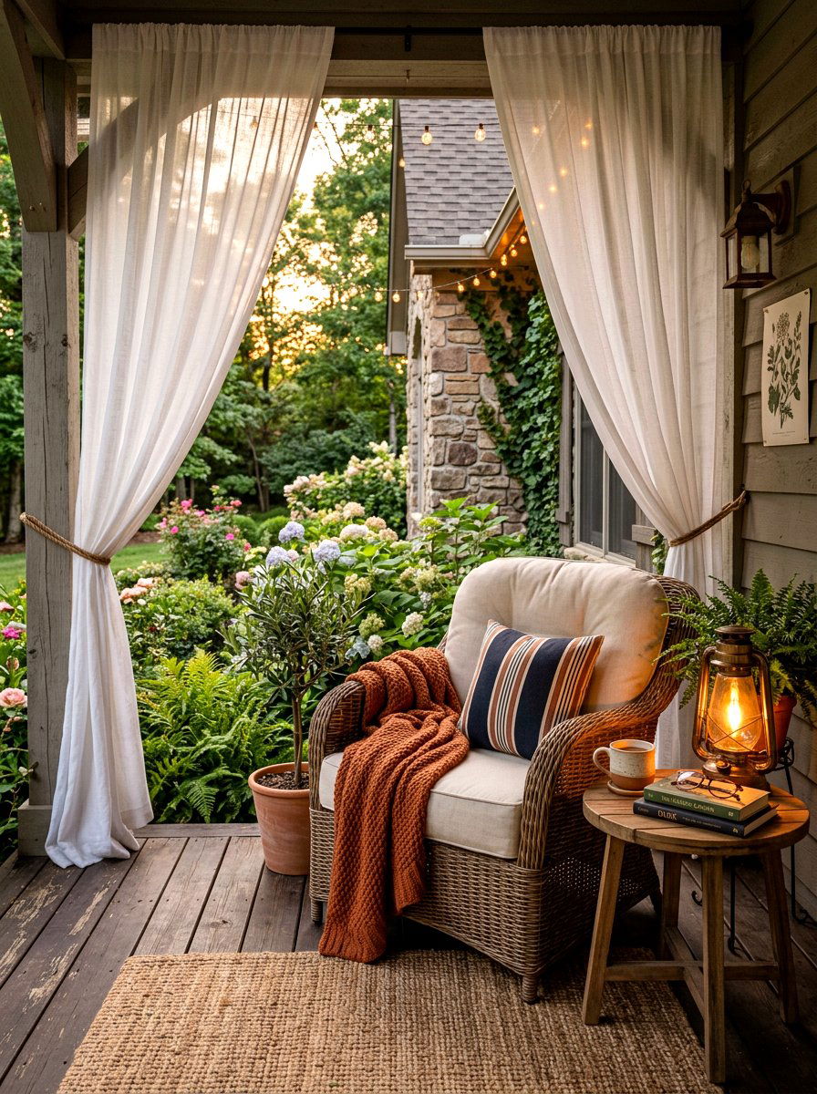 Cozy Front Porch Nook - 30 front porch decor ideas