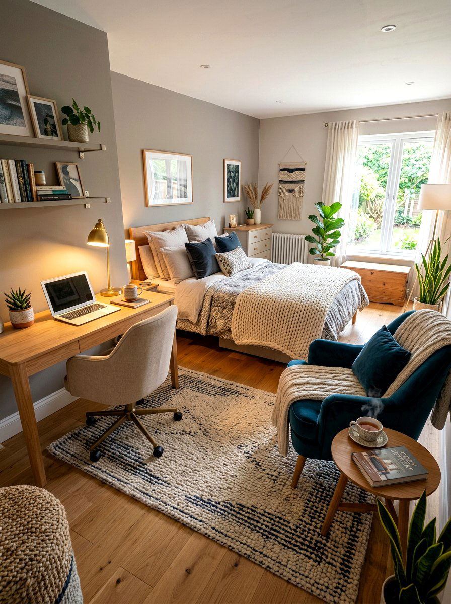 Cozy Guest Room Office - 30 guest room office ideas