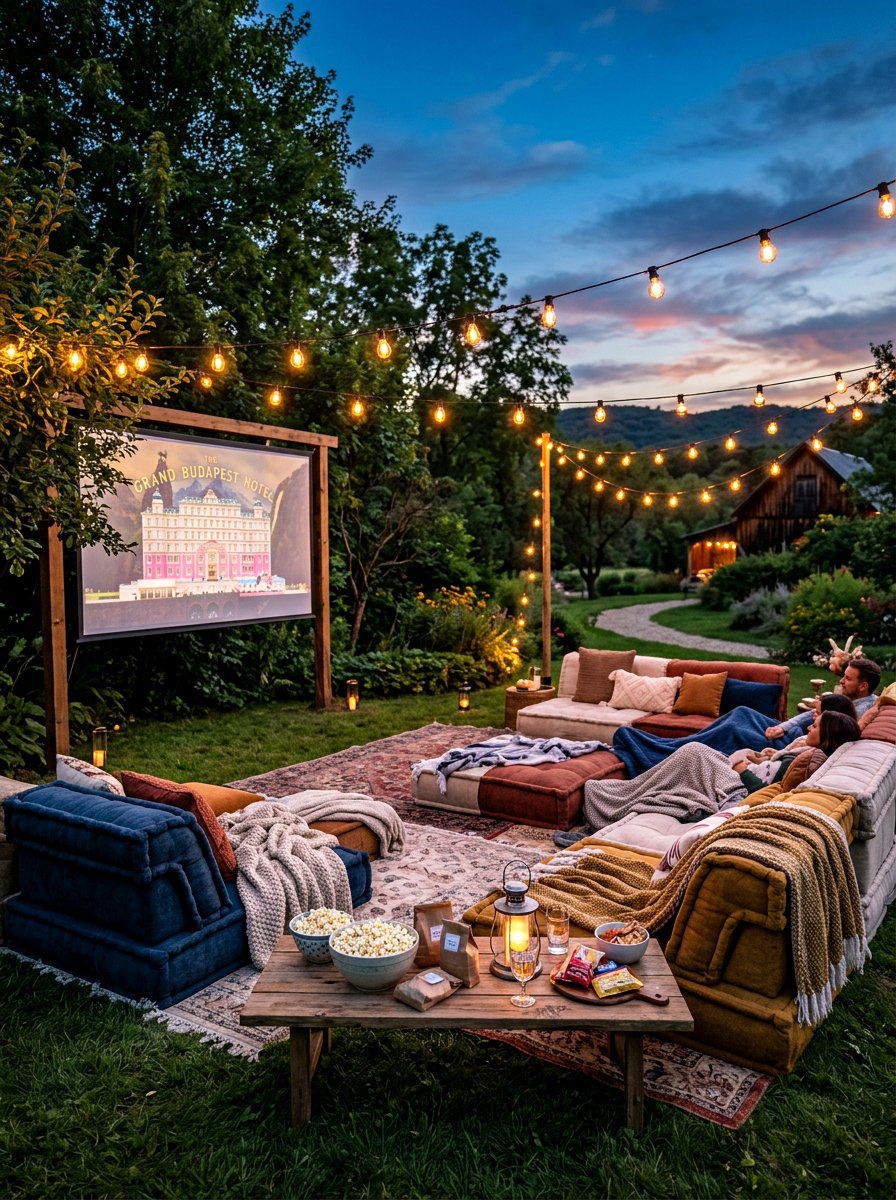 Cozy Outdoor Cinema Seating - 30 cloud outdoor sofa ideas