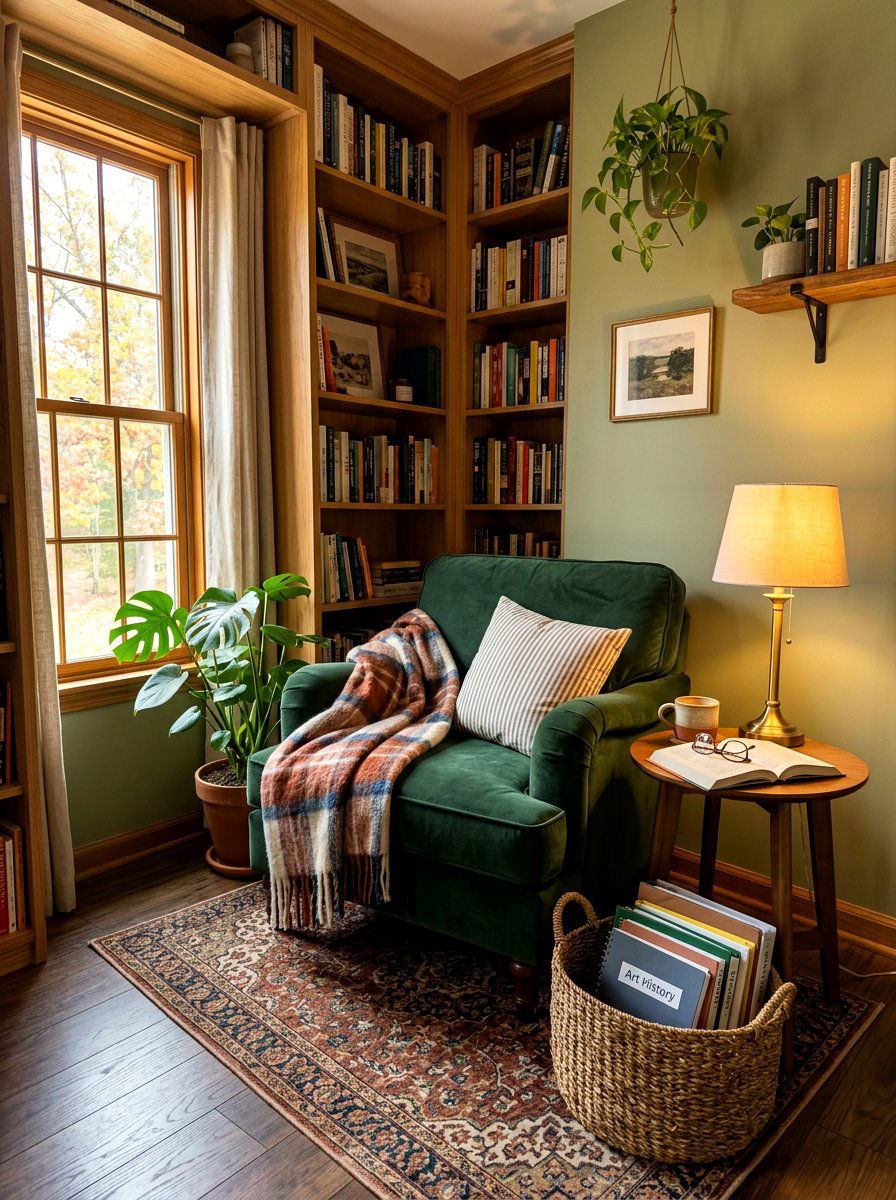 Cozy Reading And Study Nook - 30 teen study room ideas