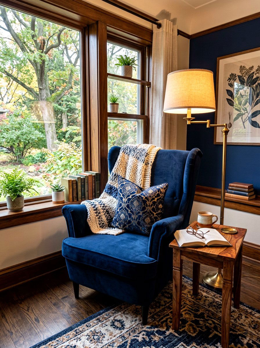 Cozy Reading Nook - 30 camera ready home styling ideas