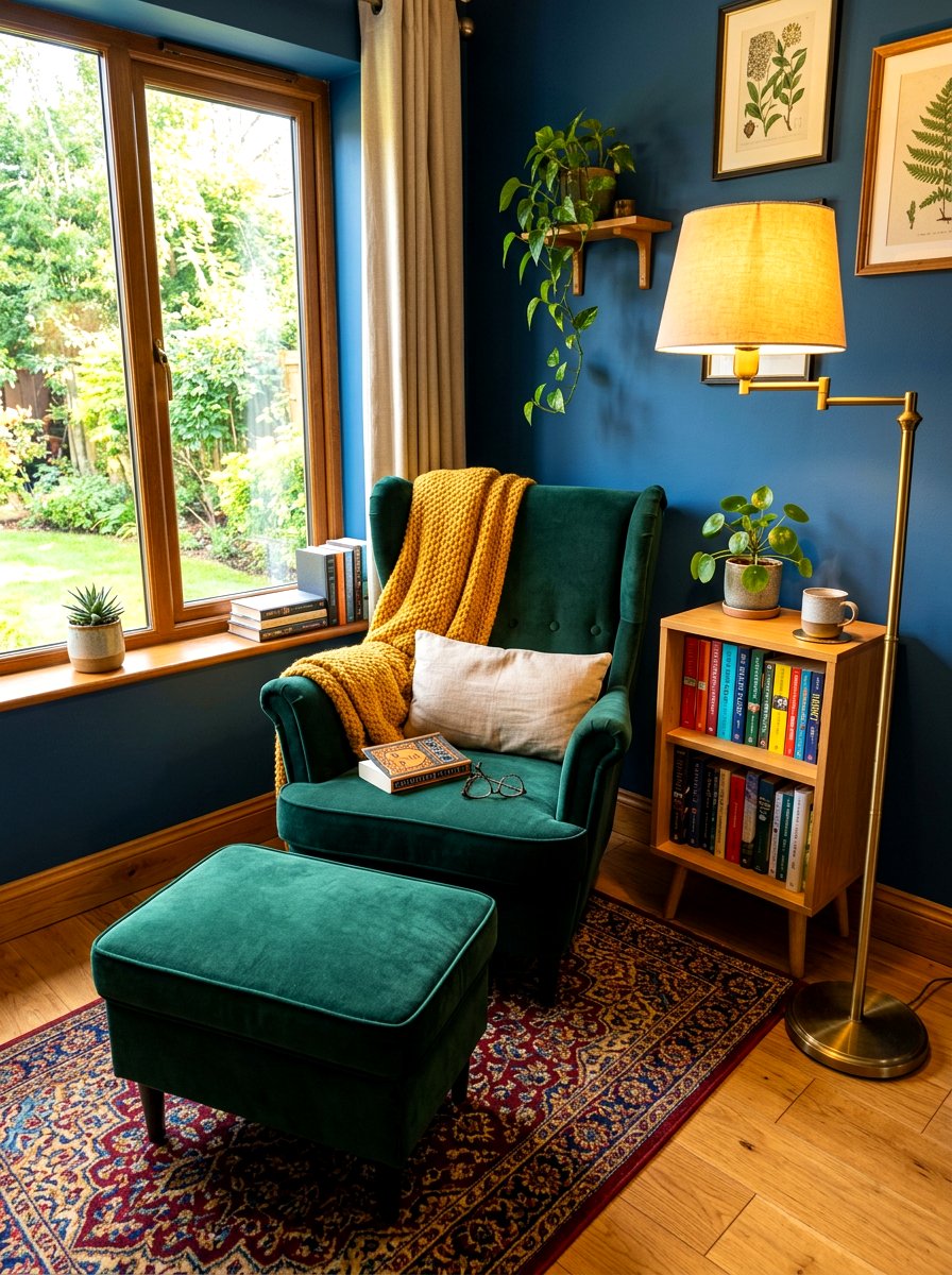 Cozy Reading Nook - 30 five star bedroom ideas