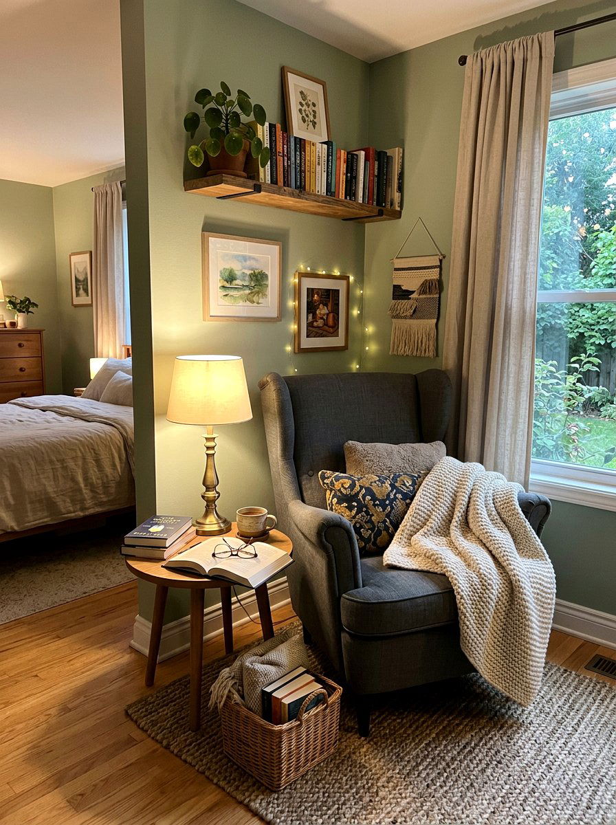 Cozy Reading Nook - 30 Nancy Meyers bedroom ideas