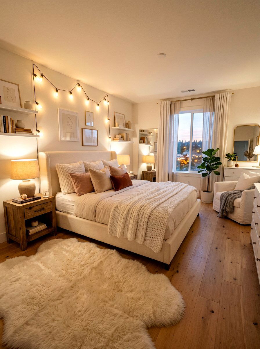 Cozy White Bedroom - 30 white bedroom ideas