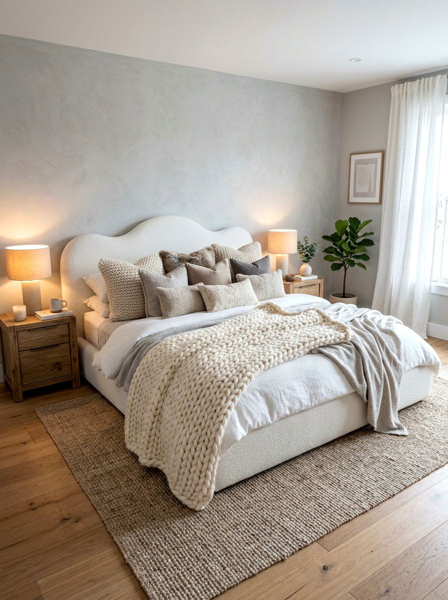 Cozy cloud bed styling - 30 cloud bed bedroom ideas
