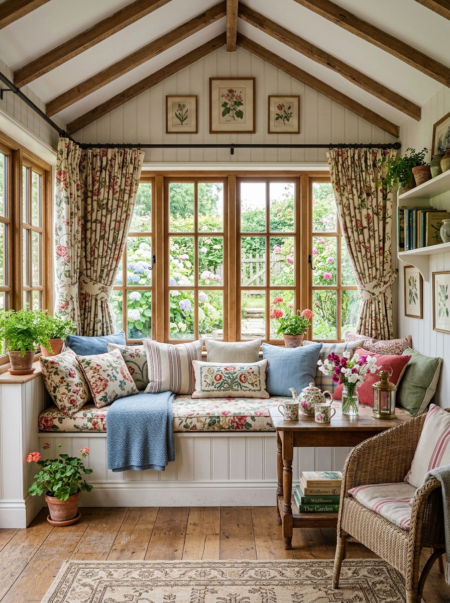 30 Rustic Sunroom Ideas to Brighten Your Home With Warm Texture