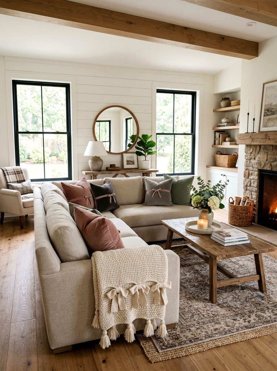 Cozy living bows - 30 bow decor ideas