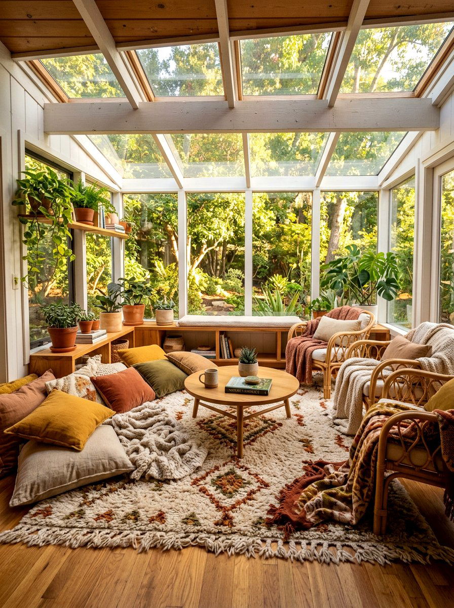 Cozy sunroom - 30 elegant sunroom ideas