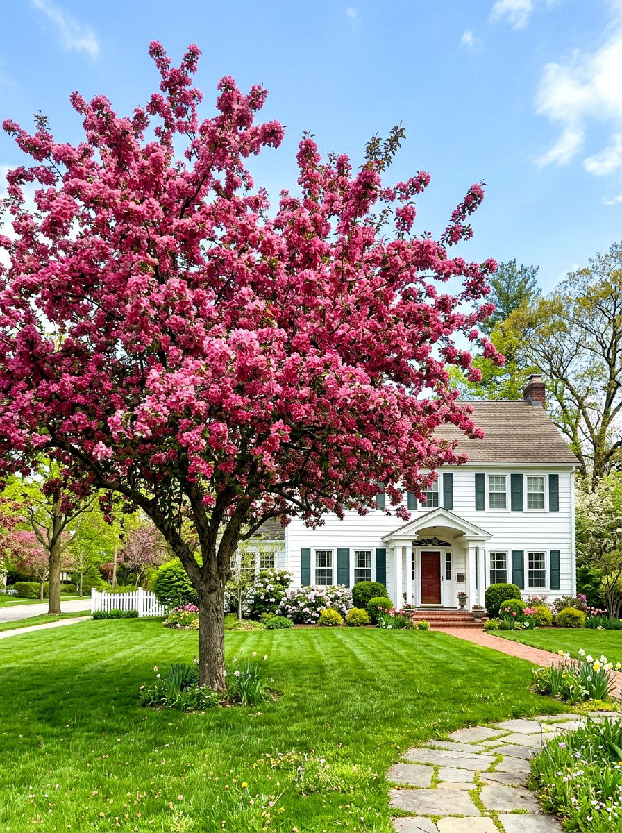 Crabapple - 30 front yard tree ideas