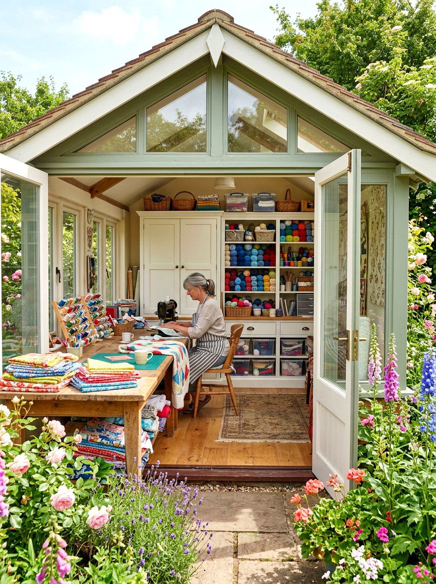 Craft Garden Studio - 30 garden room ideas