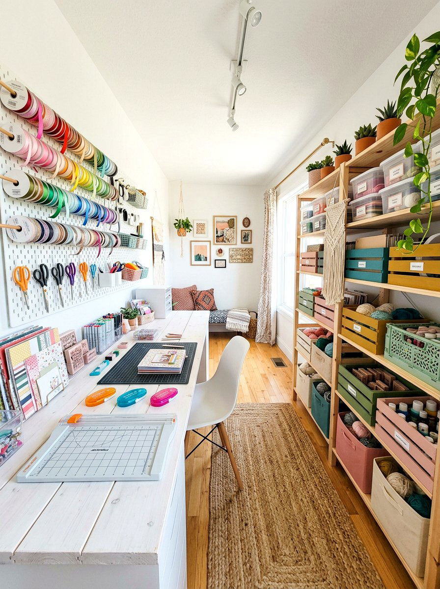 Craft Room - 30 hobby room ideas